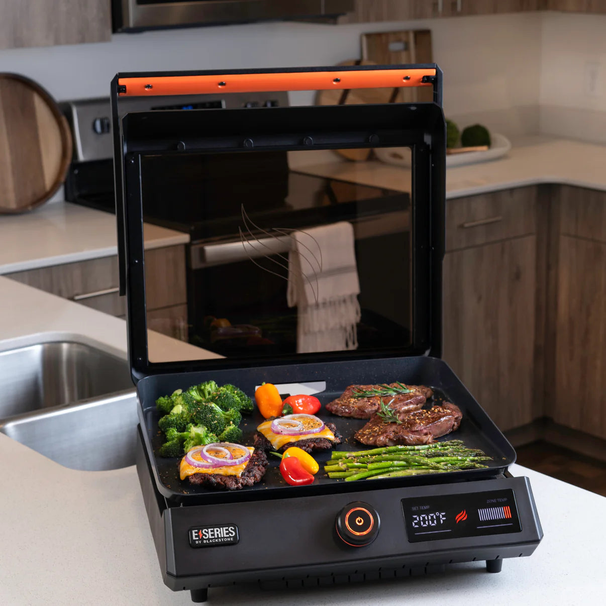 Grătar electric Blackstone 17" E-Series - Plită plancha pentru interior