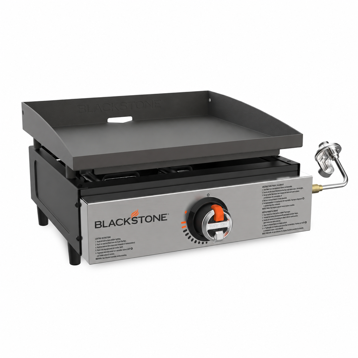 Grătar pe Gaz Blackstone 17" - Plită Plancha Compactă de Camping