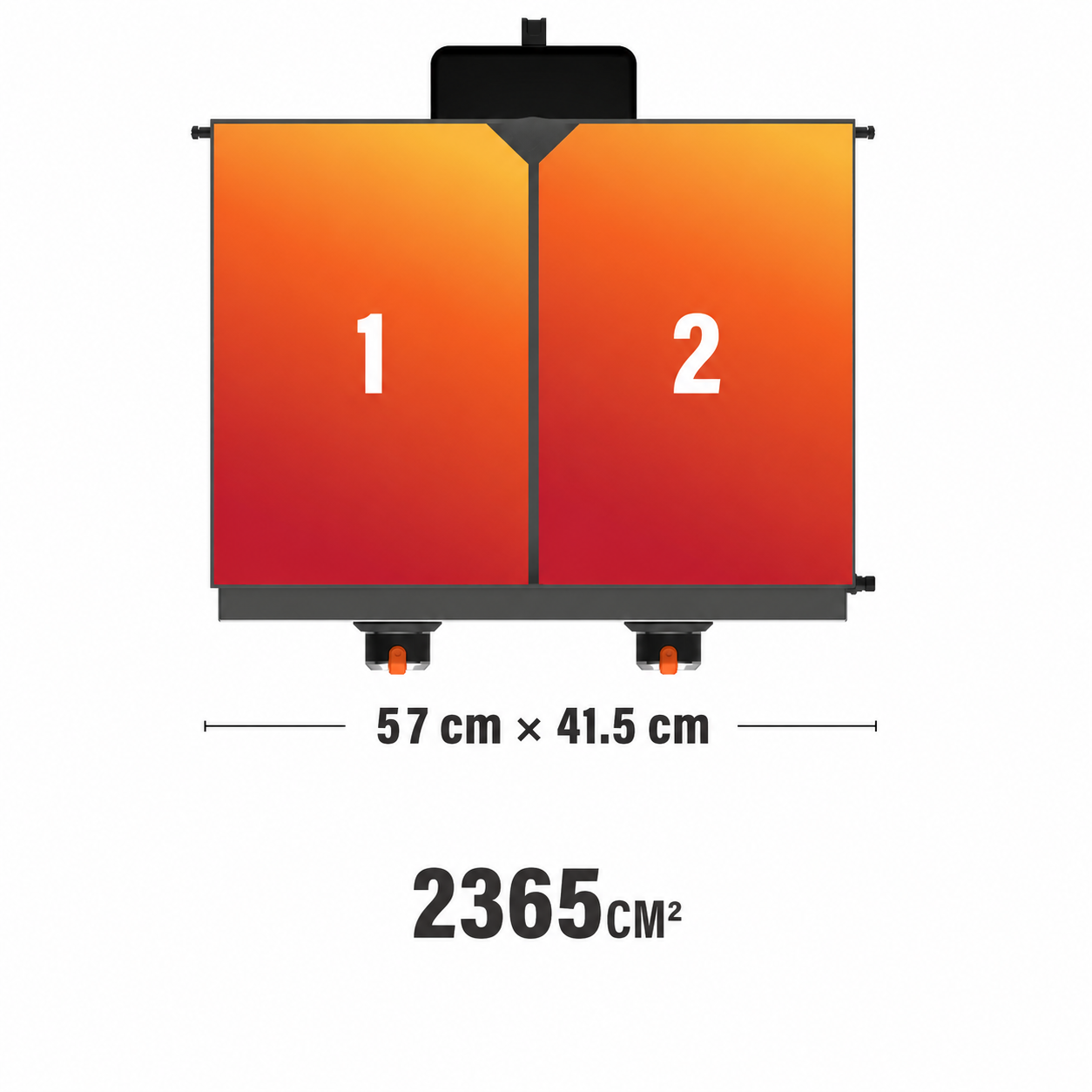 Grătar pe Gaz Blackstone 22" cu Capac - Plită Plancha Portabilă cu 2 Arzătoare