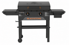Grătar pe gaz Blackstone 28" Omnivore - Plită plancha cu 2 arzătoare și capac