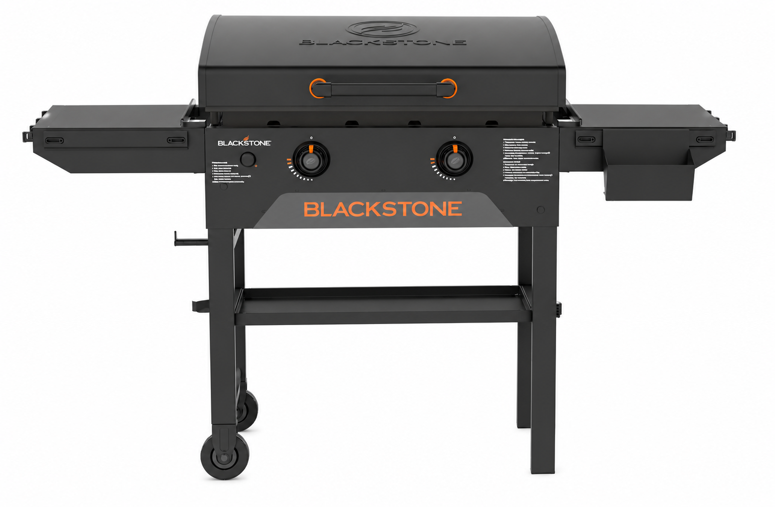 Grătar pe gaz Blackstone 28" Omnivore - Plită plancha cu 2 arzătoare și capac
