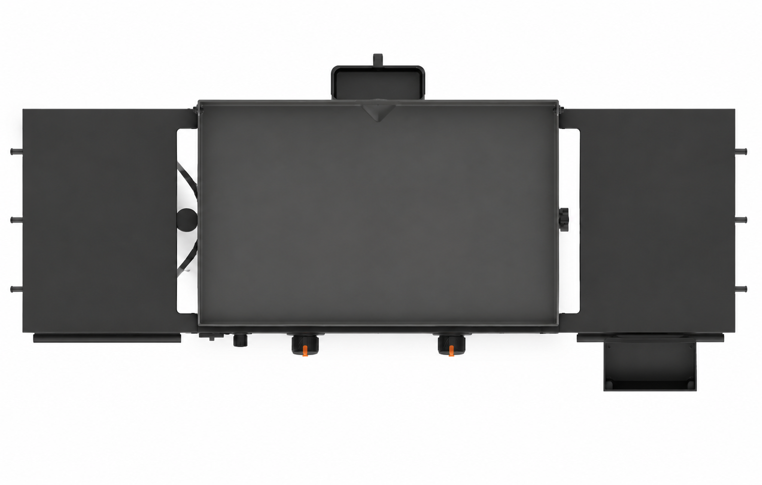 Grătar pe gaz Blackstone 28" Omnivore - Plită plancha cu 2 arzătoare și capac