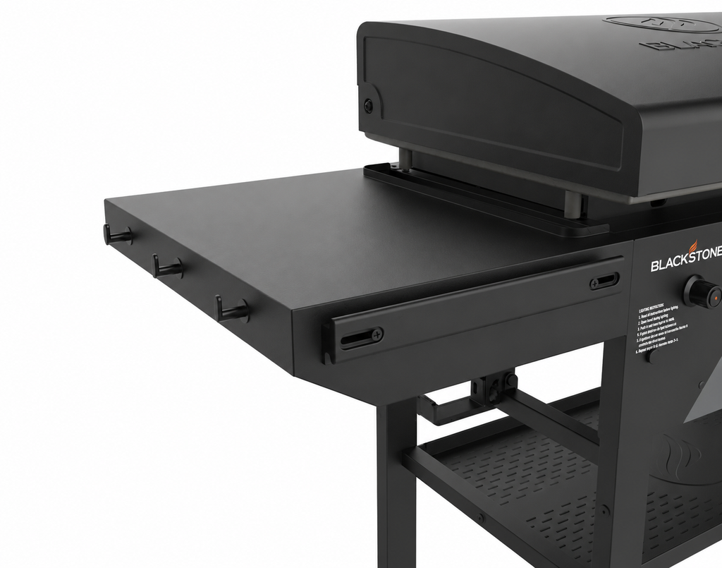 Grătar pe gaz Blackstone 28" Omnivore - Plită plancha cu 2 arzătoare și capac
