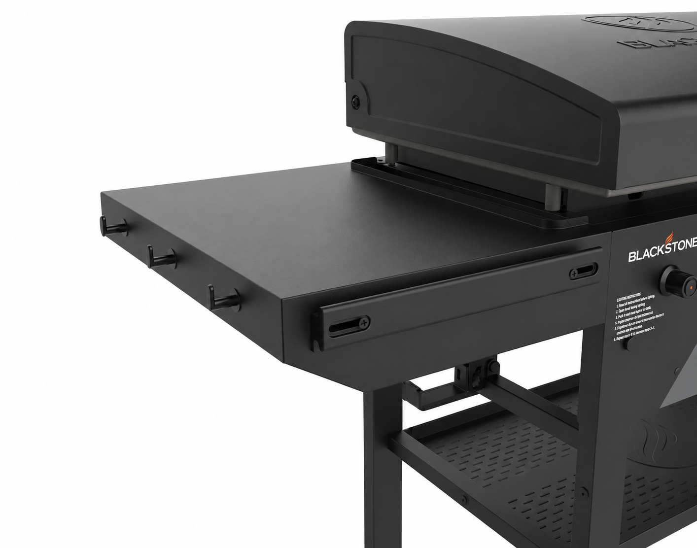 Grătar pe gaz Blackstone 28" Omnivore - Plită plancha cu 2 arzătoare și capac