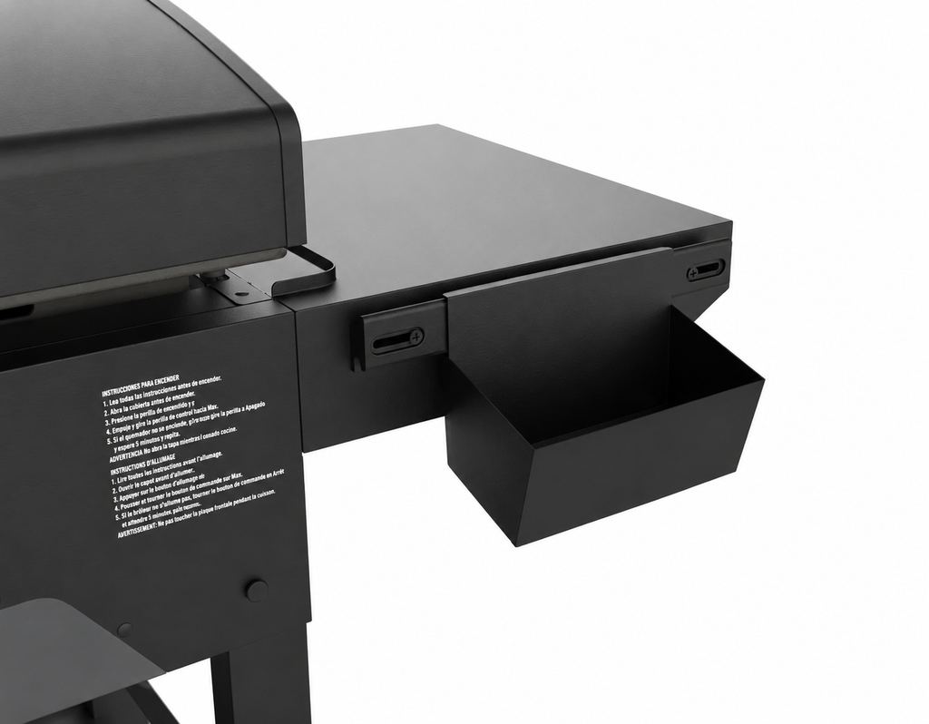 Grătar pe gaz Blackstone 28" Omnivore - Plită plancha cu 2 arzătoare și capac