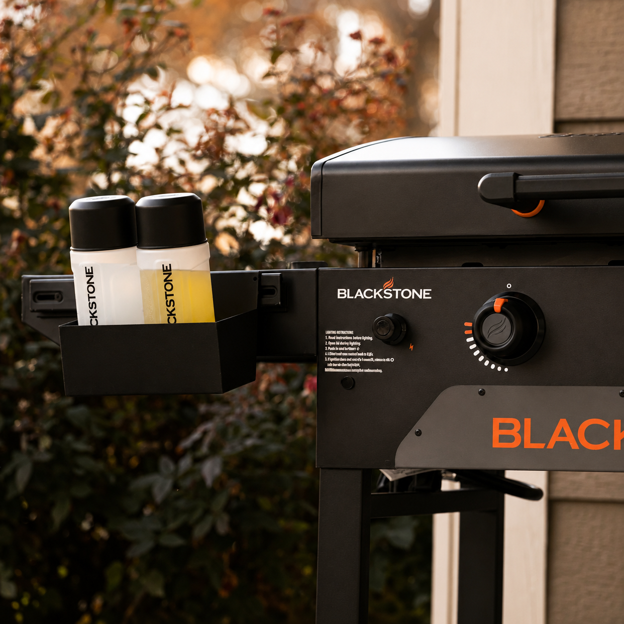 Grătar pe gaz Blackstone 28" Omnivore - Plită plancha cu 2 arzătoare și capac