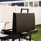 Grătar pe gaz Blackstone 28" Omnivore - Plită plancha cu 2 arzătoare și capac