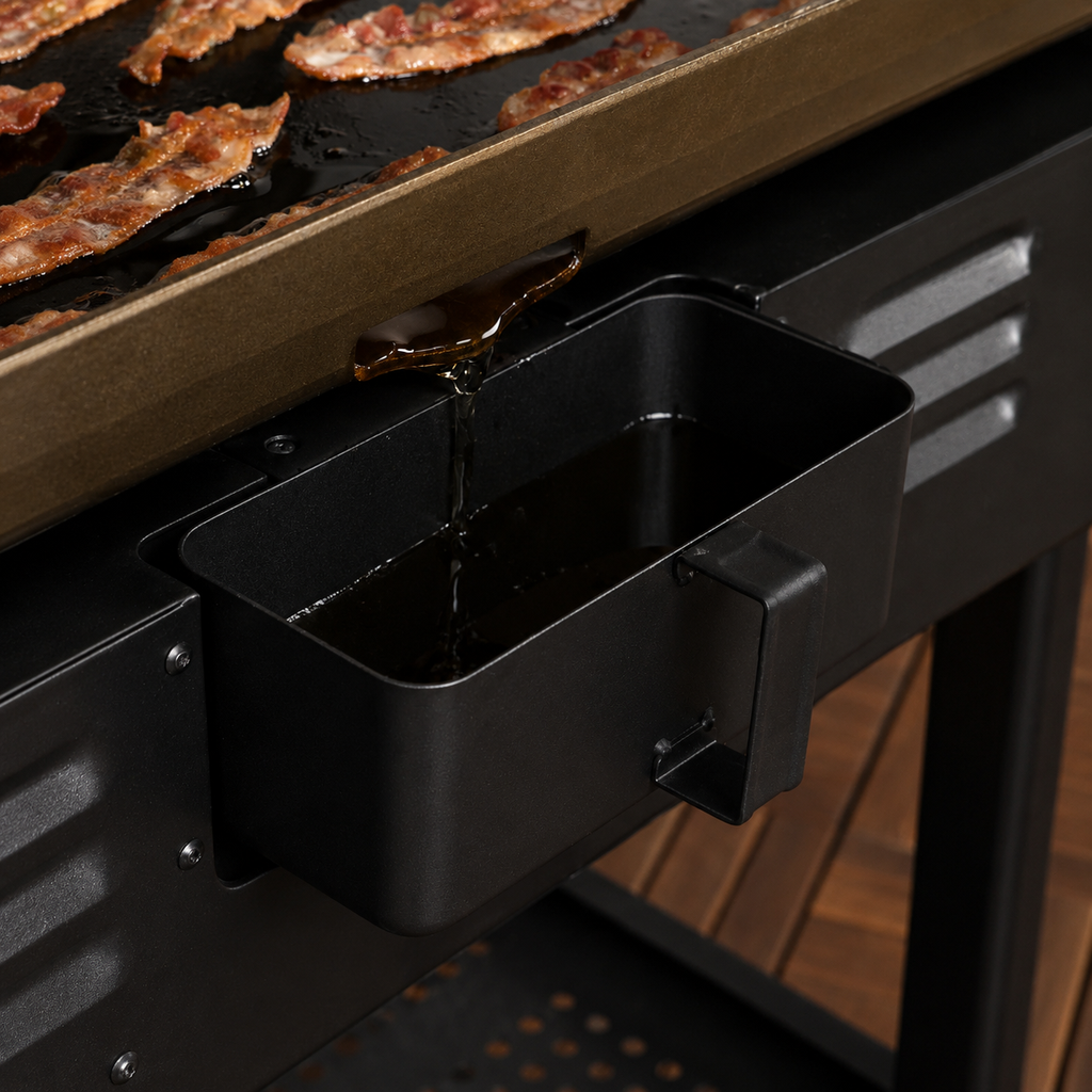 Grătar pe Gaz Blackstone 36" Omnivore - Plită Plancha Profesională cu 4 Arzătoare și Capac