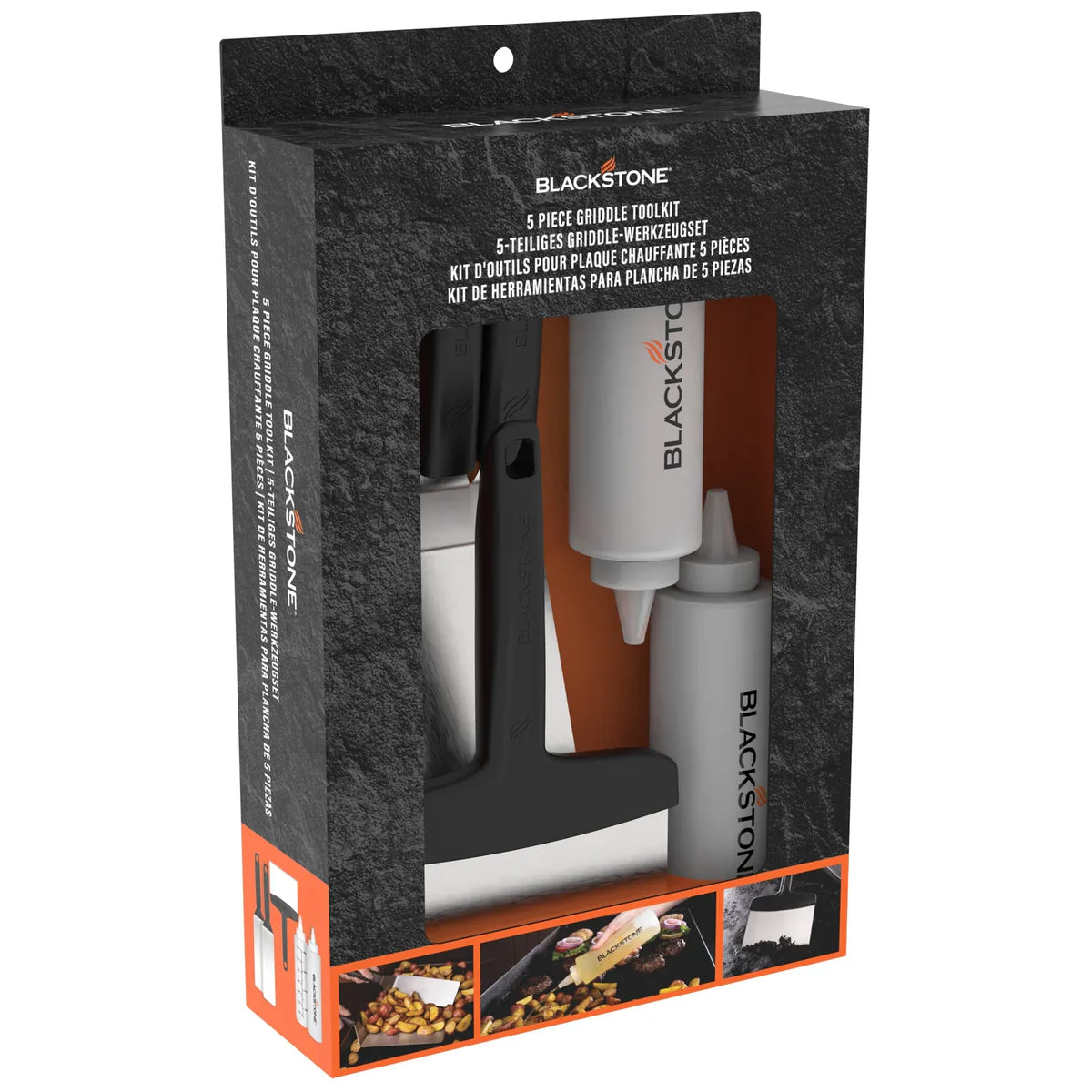 Set Ustensile Plancha Blackstone - 5 Piese Esențiale pentru Grătar