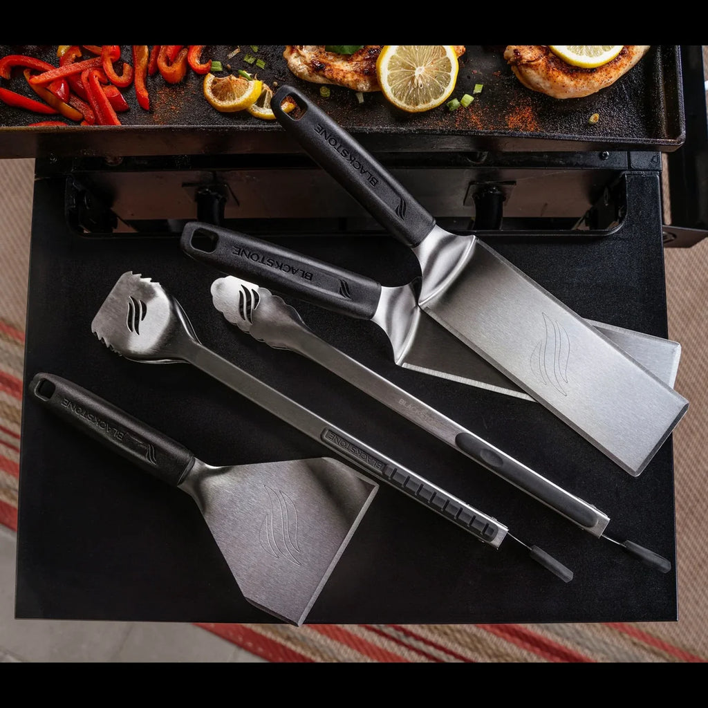 Blackstone Deluxe Toolkit - Set Ustensile Premium pentru Plită Plancha