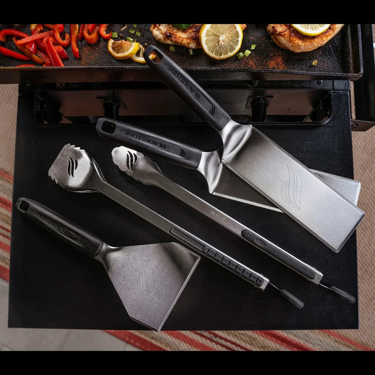 Blackstone Deluxe Toolkit - Set Ustensile Premium pentru Plită Plancha