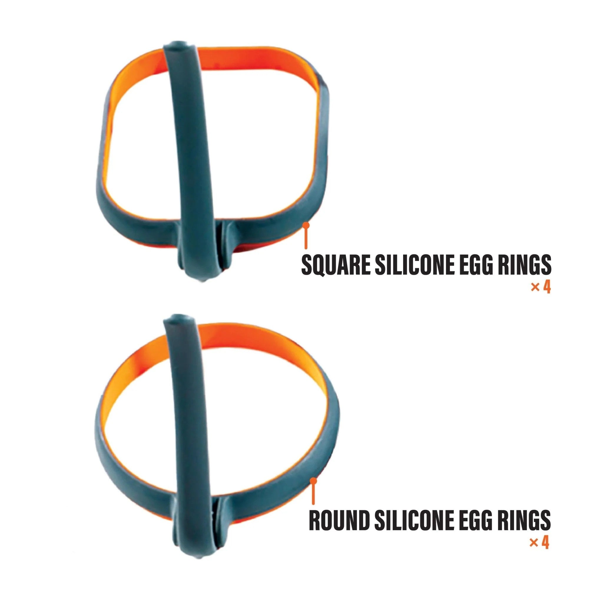 Blackstone Egg Rings – Set cu 8 inele pentru ouă și clătite