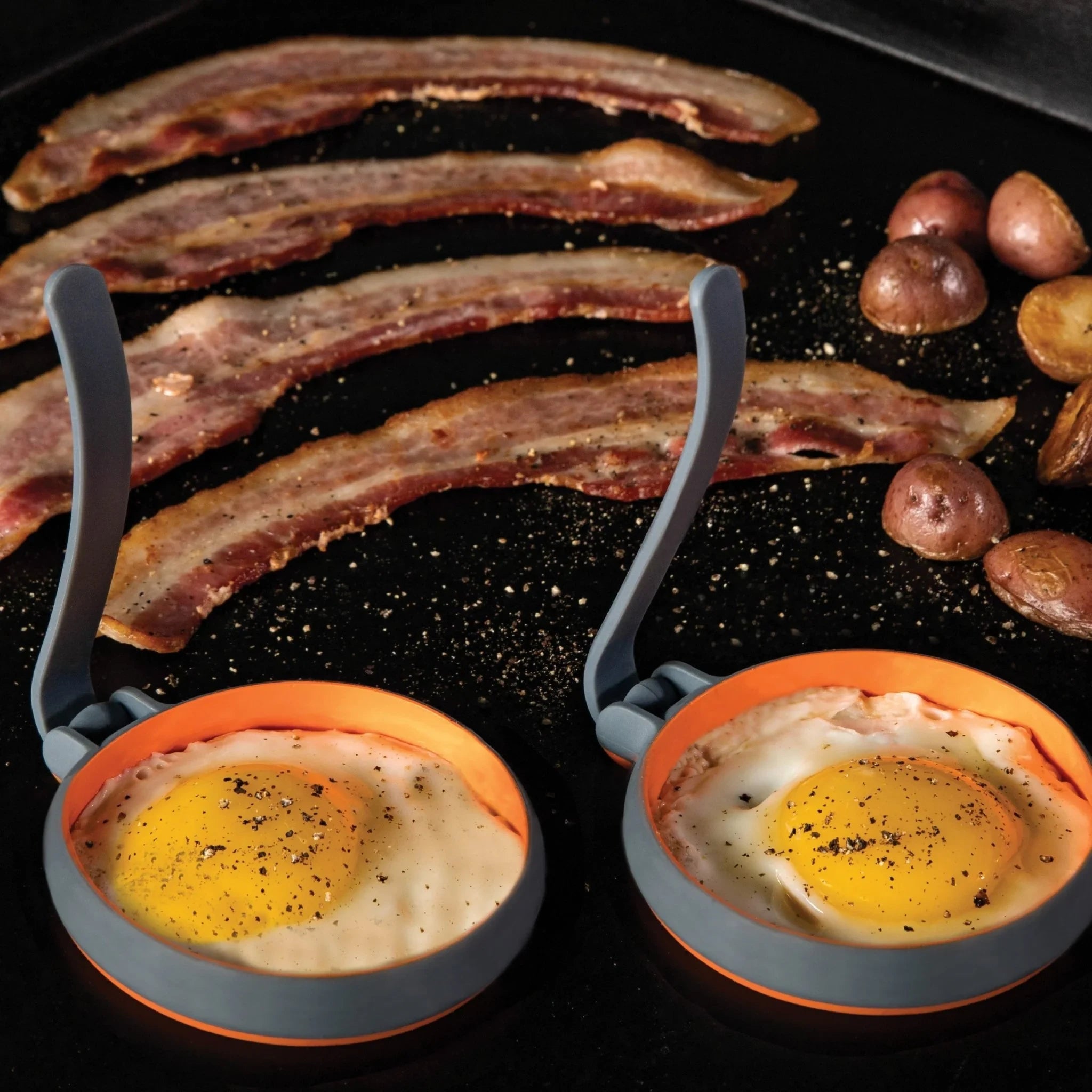 Blackstone Egg Rings – Set cu 8 inele pentru ouă și clătite