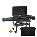 Grătar pe Gaz Blackstone 36" Omnivore - Plită Plancha Profesională cu 4 Arzătoare și Capac + Husa